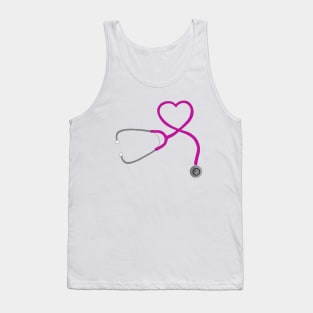 Stethoscope Heart Tank Top